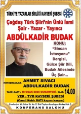 turkiye-yazarlar-birligi-kayseri-subesinde-bu-hafta-siir-ve-sanat-konusulacak card image